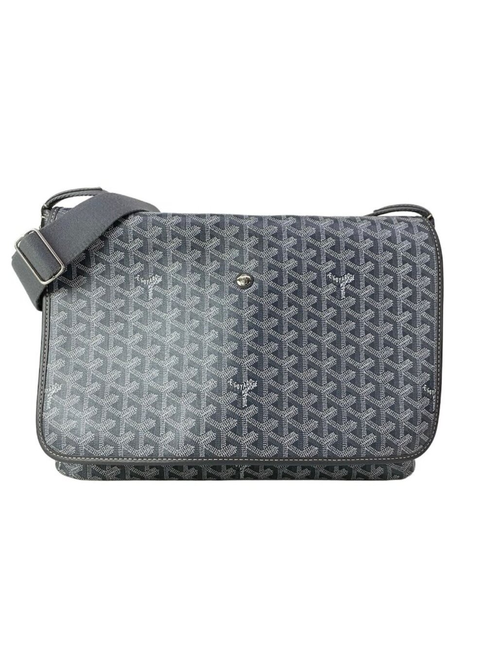 Goyard Shoulder Bag Capetien Gray Leather